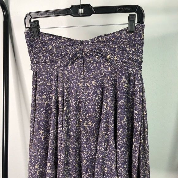 Z Spoke by Zac Posen New York 100% Silk Flared Flouncy Skirt - Picture 5 of 7